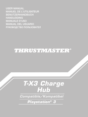 Thrustmaster T-X3 CHARGE HUB Benutzerhandbuch