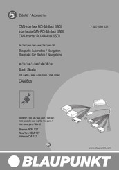 Blaupunkt CAN-RCI-4A-Audi (ISO) Bedienungsanleitung