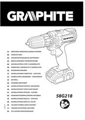 GRAPHITE 58G218 Betriebsanleitung
