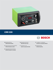 Bosch CRR 220 Betriebsanleitung