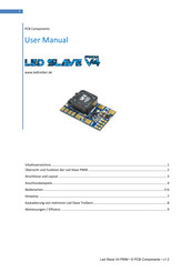 PCB Components Led Slave V4 PWM Handbuch