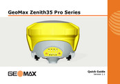 GeoMax Zenith35 Pro Series Kurzanleitung