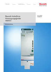 REXROTH IndraDrive HMV01 Betriebsanleitung