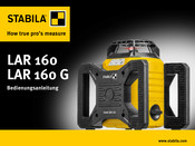 Stabila LAR 160 G Bedienungsanleitung