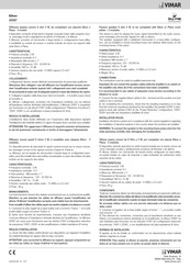 Vimar Eikon Installationsanleitung