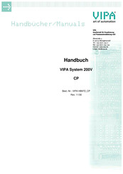 VIPA System 200V CP 240 Handbuch
