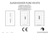 Sunshower PURE WHITE Installationshandbuch