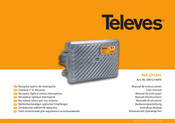 Televes ON1216WV Bedienungsanleitung