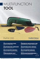 Parkside PMFW 200 Bedienungs- Und Sicherheitshinweise