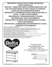 Delta Children Ava 3 Montageanleitung