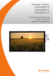Caratec Vision CAV240P-D Bedienungsanleitung