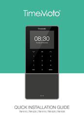 TimeMoto TM-616 Schnellinstallationsanleitung