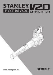 Stanley FatMax V20 SFMCBL7 Bersetzt Von Den Originalanweisungen