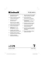 Einhell TC-CD 18/35 Li Originalbetriebsanleitung