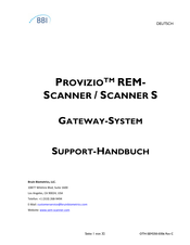 BBI PROVIZIO REM-SCANNER Handbuch