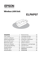 Epson ELPAP07 Benutzerhandbuch