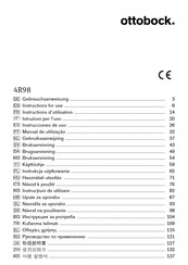 Ottobock 4R98 Gebrauchsanweisung