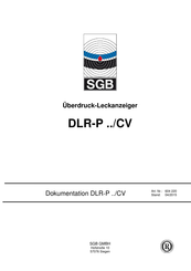 SGB DLR-P1.5/CV Bedienungsanleitung