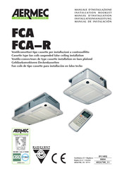 AERMEC FCA 36 R1 Installationsanleitung