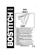 Stanley Bostitch BF33 Anweisungen Zu Werkzeugsicherheit & Betrieb (Originalanweisungen