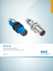 SICK GRSE18 Serie Betriebsanleitung