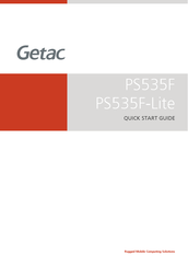 Getac PS535F-Lite Handbuch