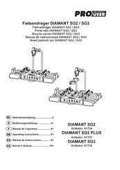 pro user DIAMANT SG2 Bedienungsanleitung