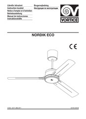 Vortice NORDIK ECO serie Betriebsanleitung