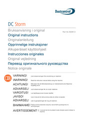 Dustcontrol DC Storm 700 c/a/L Originalanleitung