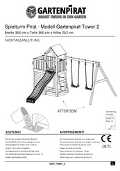 Gartenpirat Tower 2 Montageanleitung