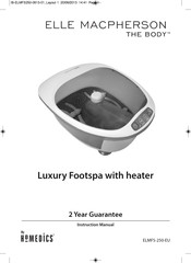 HoMedics ELMFS-250-EU Bedienungsanleitung