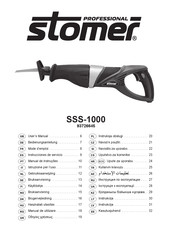 Stomer Professional SSS-1000 Bedienungsanleitung