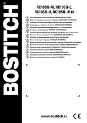 Bostitch RC10SQ-M Sicherheits- Und Bedienungsanleitung