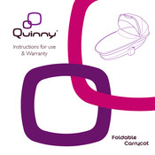 Quinny Foldable Carrycot Bedienungsanleitung