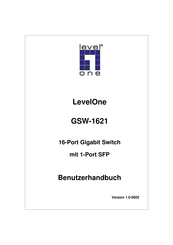 LevelOne GSW-1621 Benutzerhandbuch