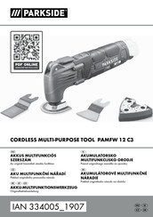 Parkside PAMFW 12 C3 Originalbetriebsanleitung