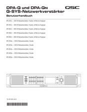 QSC DPA-Qn serie Benutzerhandbuch