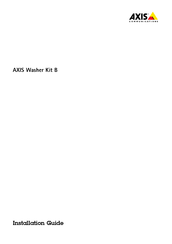 Axis Washer Kit B Installationsanleitung