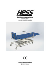 Hess MultiPro STB serie Bedienungsanleitung