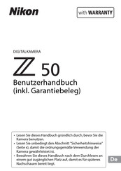 Nikon ZZ50 Benutzerhandbuch