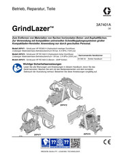 Graco GrindLazer 25P471 Betrieb, Reparatur, Teile