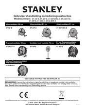 Stanley ST-36D-E Benutzerhandbuch Und Bedienungsanleitung