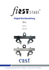 Cast fiRSTstage LT1-x Originalbetriebsanleitung