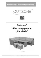 Outzone PausDich Montageanleitung