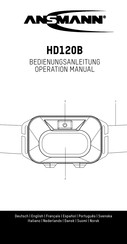 ANSMANN HD120B Bedienungsanleitung