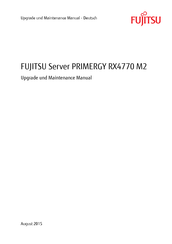 Fujitsu PRIMERGY RX4770 M2 Handbuch