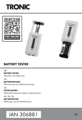 Tronic HG01717 Bedienungs- Und Sicherheitshinweise