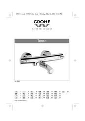 Grohe Tenso 34 026 Montageanleitung