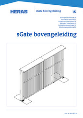 Heras sGate serie Installations-Handbuch