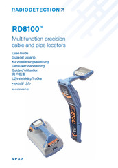 SPX Radiodetection RD8100 Kurzbedienungsanleitung